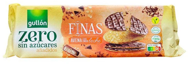 Печенье Gullon Digestive овсяное с молочным шоколадом без сахара 150 г