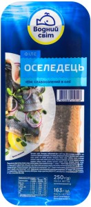 Оселедець Водний світ філе в олії слабосолоний 250г