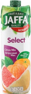 Нектар Jaffa Select Цитрусовый микс из смеси фруктов пастеризованный 0,95 л