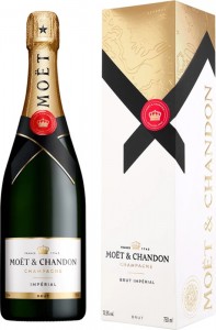 Шампанское Moet&Chandon Brut Imperia белое сухое 12,5% 0,75 л