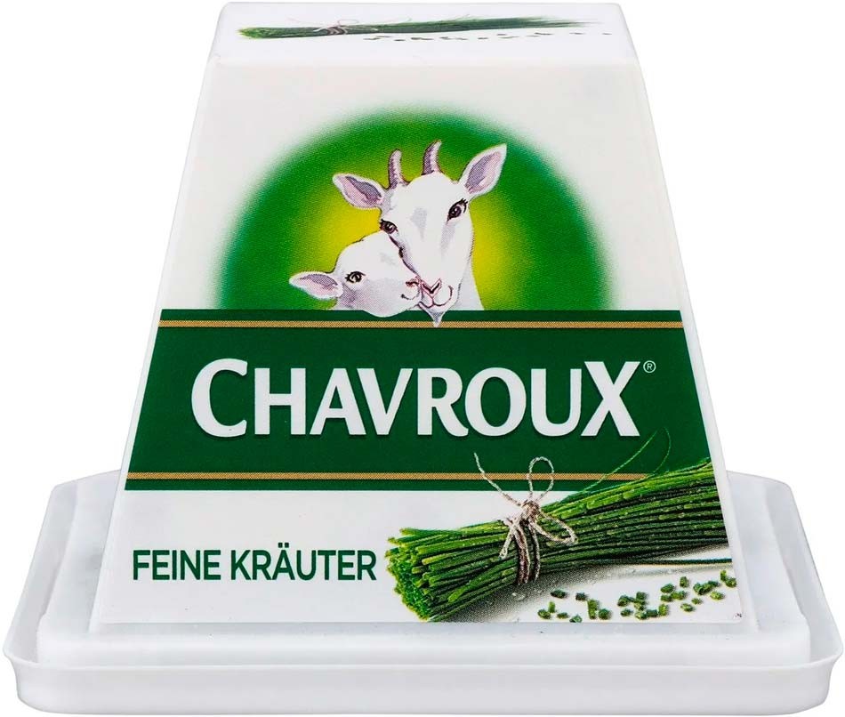 Сыр из козьего молока Chavroux с луком 150 г