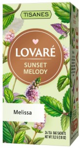 Чай Lovare Sunset Melody трав'яний з листям меліси 24x1,3 г