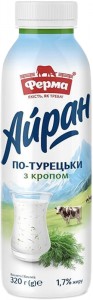 Айран Ферма По-турецьки С укропом 1.7% 320г