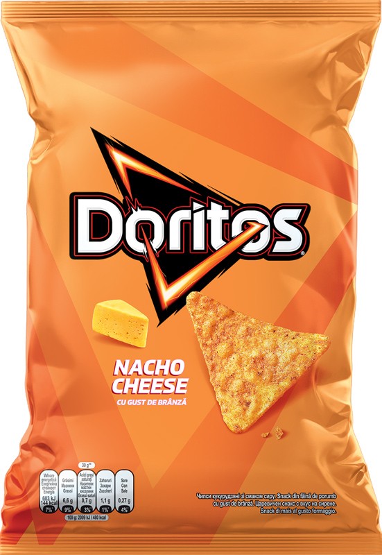 Чипси кукурудзяні Doritos зі смаком сиру 90г