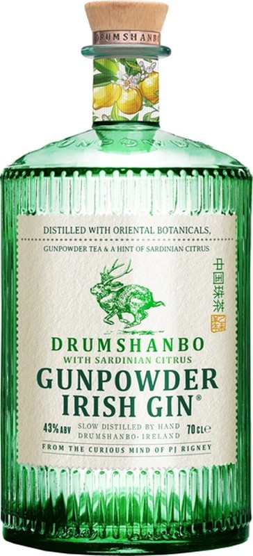 Джин Drumshanbo Gunpowder Irish Gin Sardinian Citrus  43% 0,7 л 