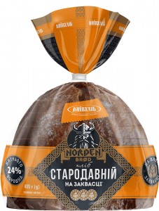 Хлеб Київхліб  Стародавний на закваске нарезанный ломтиками 400 г