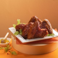 Крила курячі в медовій глазурі