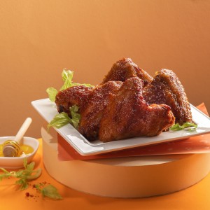 Крила курячі в медовій глазурі