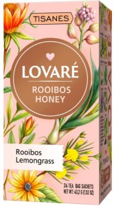 Чай Lovare Rooibos Honey трав'яний 24х1,3 г