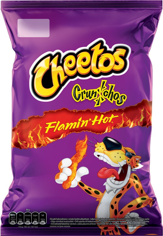 Кукурудзяні палички Cheetos з шалено гострим смаком 80г