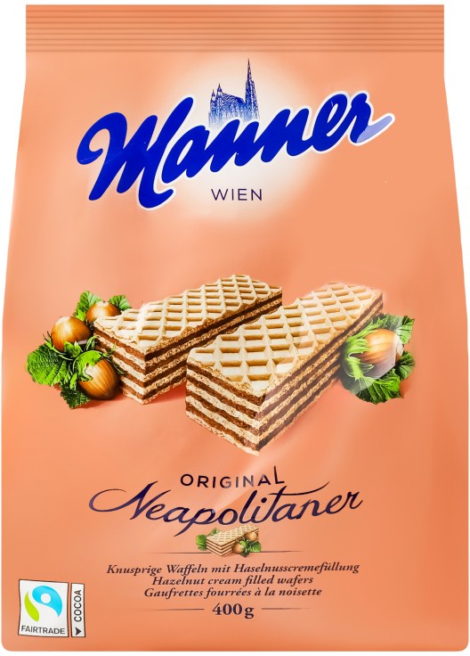 Вафлі Manner Neapolitaner Original 400г