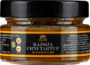 Абрикосовий джем з чорним трюфелем Tartufi 110г