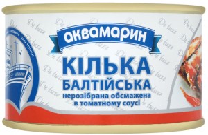 Килька Аквамарин балтийская неразобранная в т/с 230г