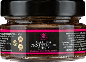 Малиновый джем с перцем и черным трюфелем Tartufi 110г