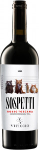 Вино Fattoria Viticcio Sospetti Rosso Toscana червоне сухе 13% 0,75 л