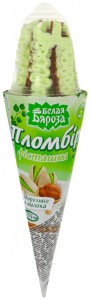 Морозиво Біла Береза Фісташка ріжок 155г