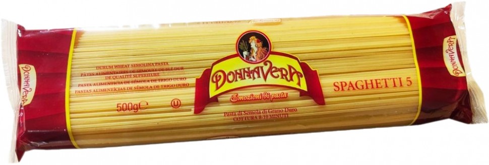 Макароны DONNA VERA Spaghetti 500 г