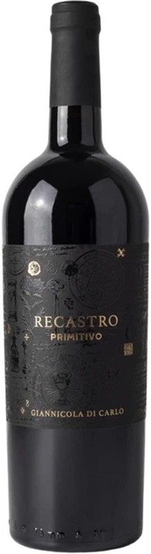 Вино Vigna madre Primitivo Recastro красное сухое 0,75 л