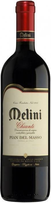 Вино Melini Chianti Pian del Masso червоне сухе 0,375л 13%