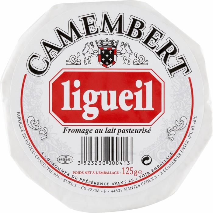 Сыр с плесенью Ligueil Сamembert 125г