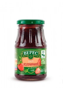 джем Полуниця Верес 385г.