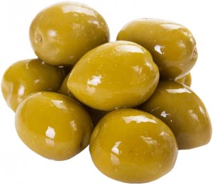 Оливки Халкидики зеленые Супер Маммут