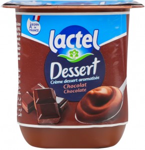 Десерт Lactel Chocolate молочний ультрапастеризований 3.2% 125г