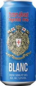 Пиво Volfas Engelman Templarske Blanc пшеничне світле нефільтроване 5% 0,5 л