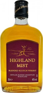 Виски Highland Mist 40% 0,35 л