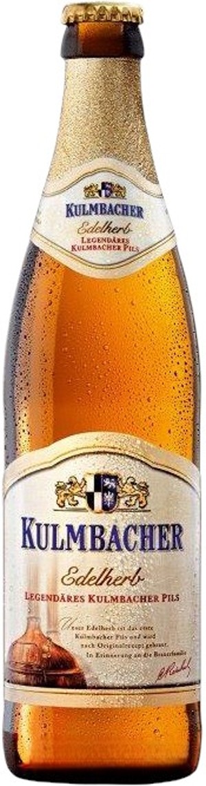 Пиво Kulmbacher Edelherb Pils светлое фильтрованное 4,9% 0,5 л