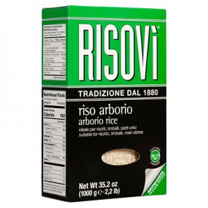 Крупа Рис Арборіо 1кг ТМ Risovi