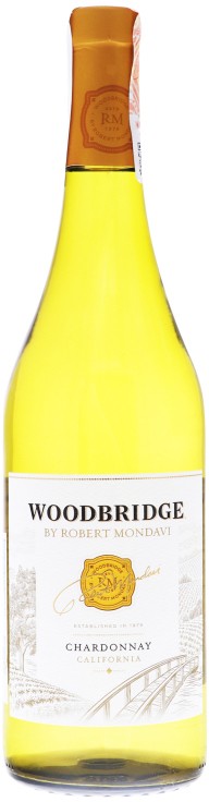 Вино Robert Mondavi Woodbridge Chardonnay белое сухое 13,5% 0,75 л