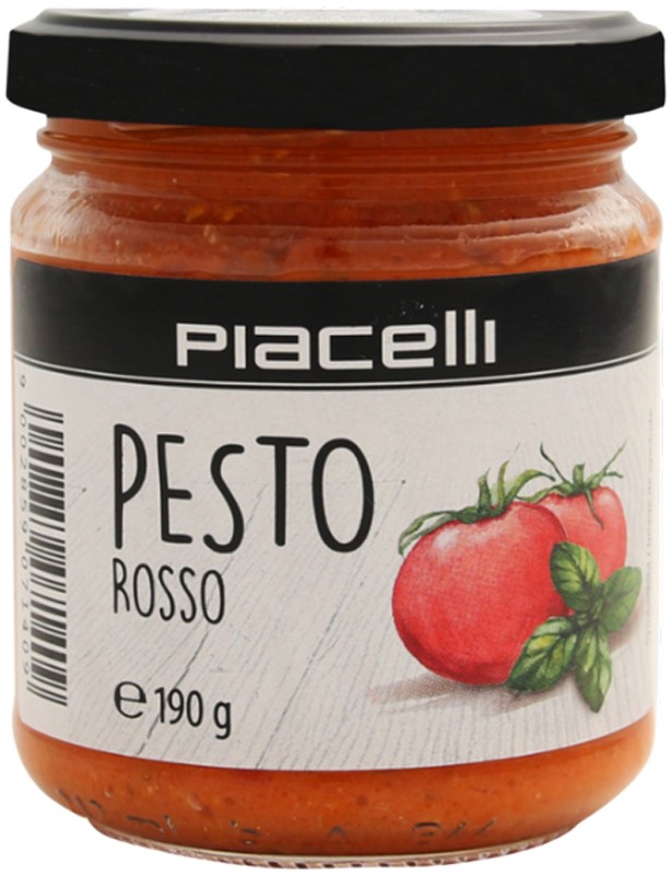Соус Piacelli песто красный с томатами 190 г