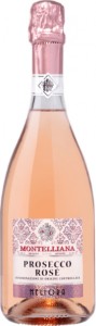 Вино ігристе Montelliana Meliora Prosecco Rose Millesimato рожеве екстрасухе 0.75 л 11%