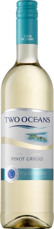 Вино Two Oceans Pinot Grigio белое сухое 0,75 л