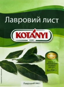 Специи Лавровый лист Kotanyi 4г
