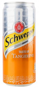 Напій безалкогольний Schweppes Tangerine сильногазований соковмісний 330мл