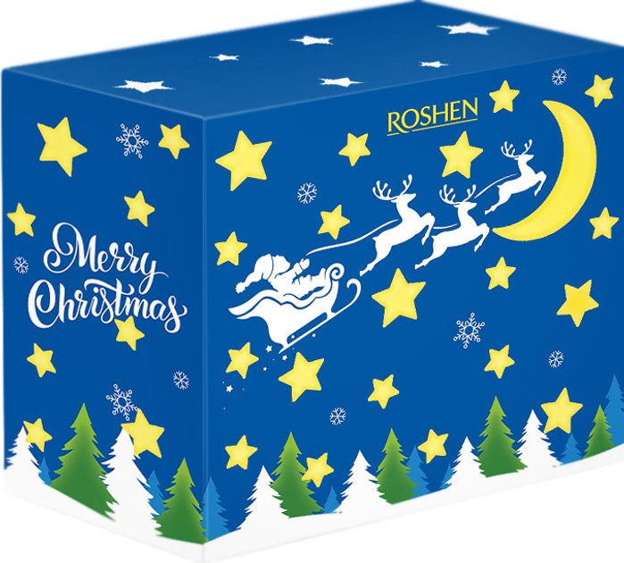 Новорічний подарунок Roshen №4 Різдвяне небо 391 г 
