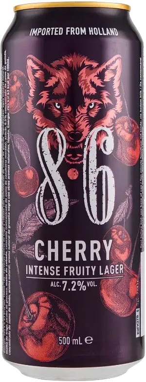 Пиво Bavaria 8.6 Cherry 7,6% 0,5 л