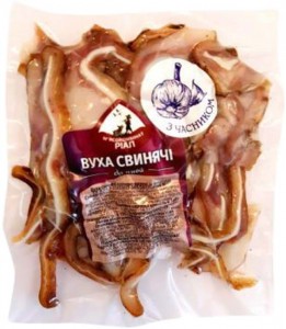 Свинячі вуха Ріал Часник 100 г