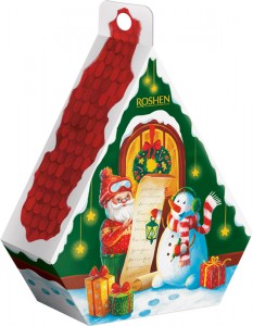 Новогодний подарок Roshen №1 Сладкая хижина 274 г