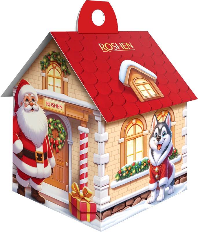 Набор подарочный Roshen Сладкая избушка 274г