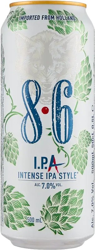 Пиво Bavaria 8.6 IPA 7% 0,5 л