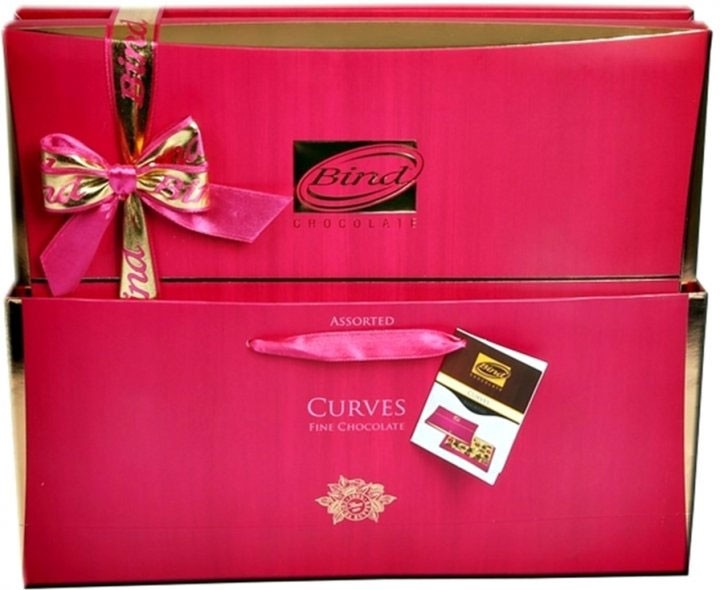 Цукерки шоколадні Bind Curves Fine Chocolate Асорті Рожеві 320 г