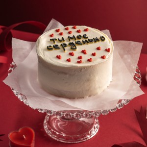 Бенто-торт Полунична насолода