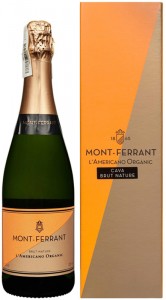 Вино ігристе Codorniu Cava Mont-Ferrant L'Americano Organic Brut Nature біле 12% 0,75 л 