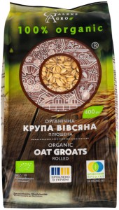 Крупа овсяная Galeks-Agro плющеная органическая 400г