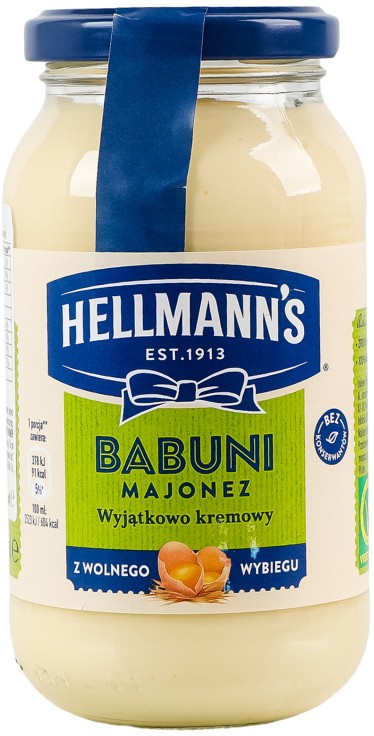 Майонез Hellmann's Babuni 64% 340мл