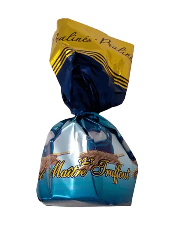 Цукерки Maitre Truffout Праліне з молочним шоколадом, фундуком і злаками