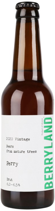 Перрі Berryland 2020 Vintage Brut 6-6,5% 0,33 л